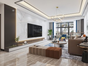 米蘭春天_130㎡_現(xiàn)代風(fēng)格